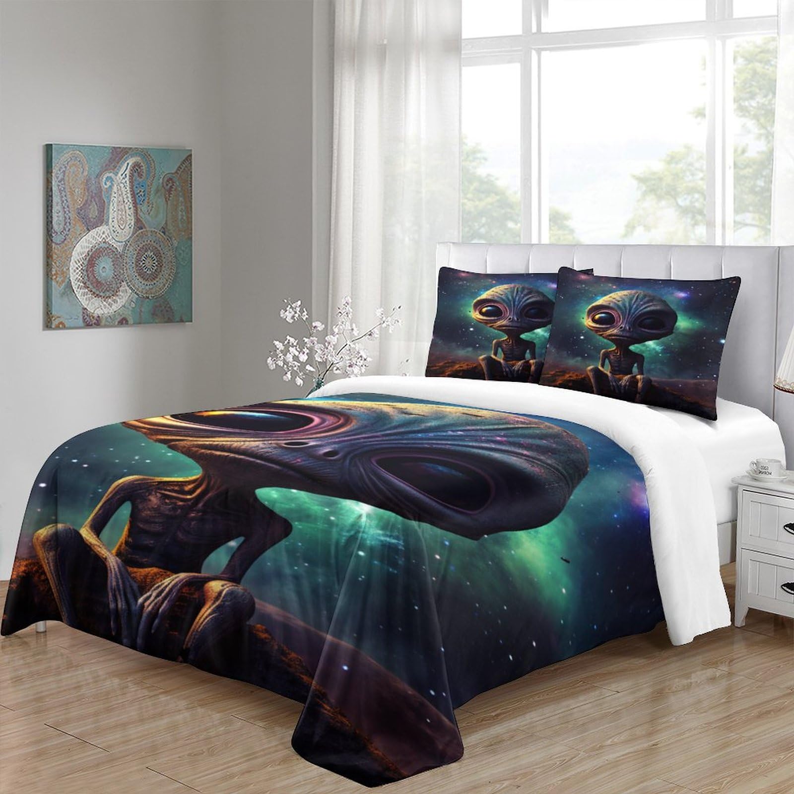 Mateju Housse de Couette Parure de Lit 1/2 Personne, 3D Psychédélique Ensemble de Literie en Microfibre pour Adultes Enfants avec Housse de Couette + Taie d'oreiller (Arc-en-Ciel,200x200cm Mateju Housse de Couette Parure de Lit 1/2 Personne, 3D Psychédélique Ensemble de Literie en Microfibre pour Adultes Enfants avec Housse de Couette + Taie d'oreiller (Arc-en-Ciel,200x200cm