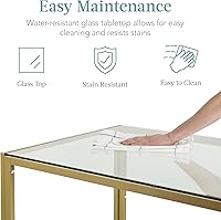 Vista 5 de Best Choice Products 5 piezas Juego de mesa de comedor de vidrio, muebles modernos para mesa de cocina para comedor, dinette, ahorro de espacio