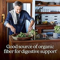 Vista 2 de New Chapter All-Flora Multi-Fiber Supplement with Clinically Studied Prebiotic Inulin + Psyllium Husk for Digestion & Gut Health, Good Source of