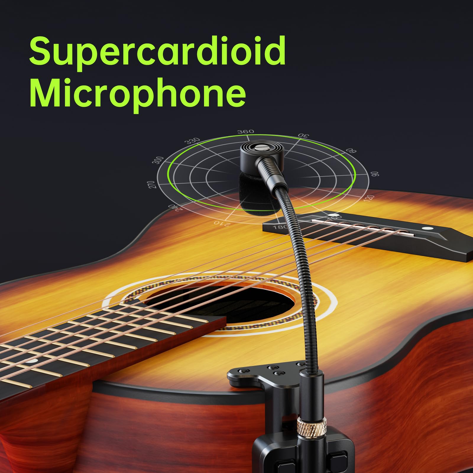 Amazon.com: Xvive U8 Acoustic Guitar Wireless System 2.4GHz 