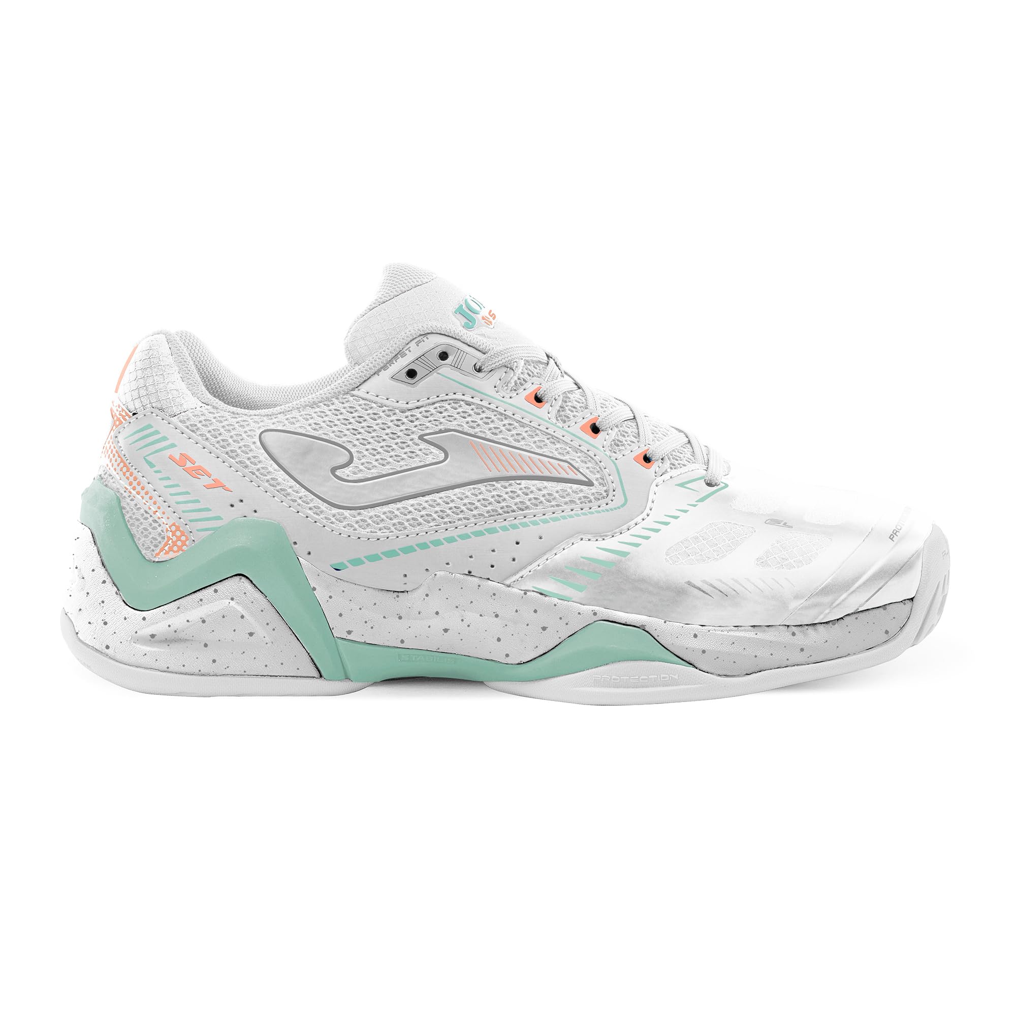 Joma TSELS2502C, Women's Shoes, 40 EU, White, 8 UK