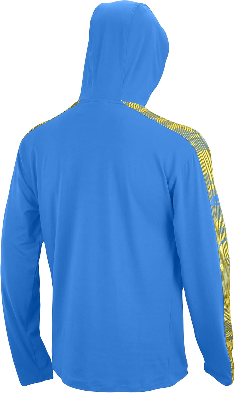 Zubaz NFL Men's Solid Team Color Elevated Lightweight Hoodie with Camo Accents - Image 2