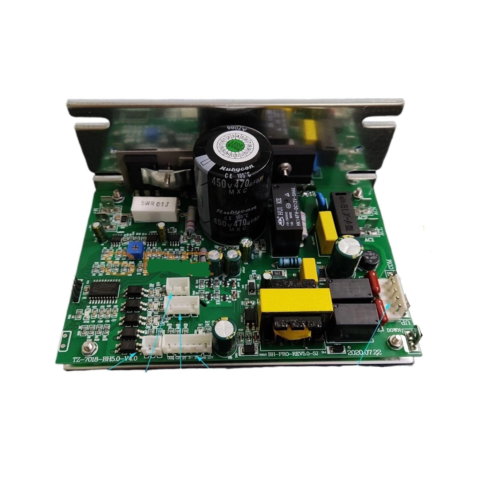 Genterun 5Pins Dcmd57 Dcmd57p Dcmd57np Treadmill Motor Speed Controller Motherboard，Compatible For Endex ， Treadmill(110V)