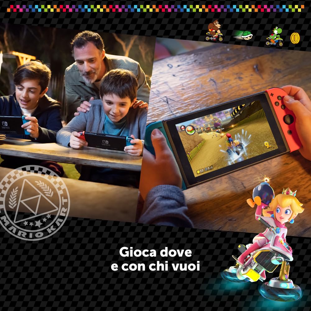 Mario Kart 8 Deluxe Videogioco Nintendo Ed. Italiana Scheda