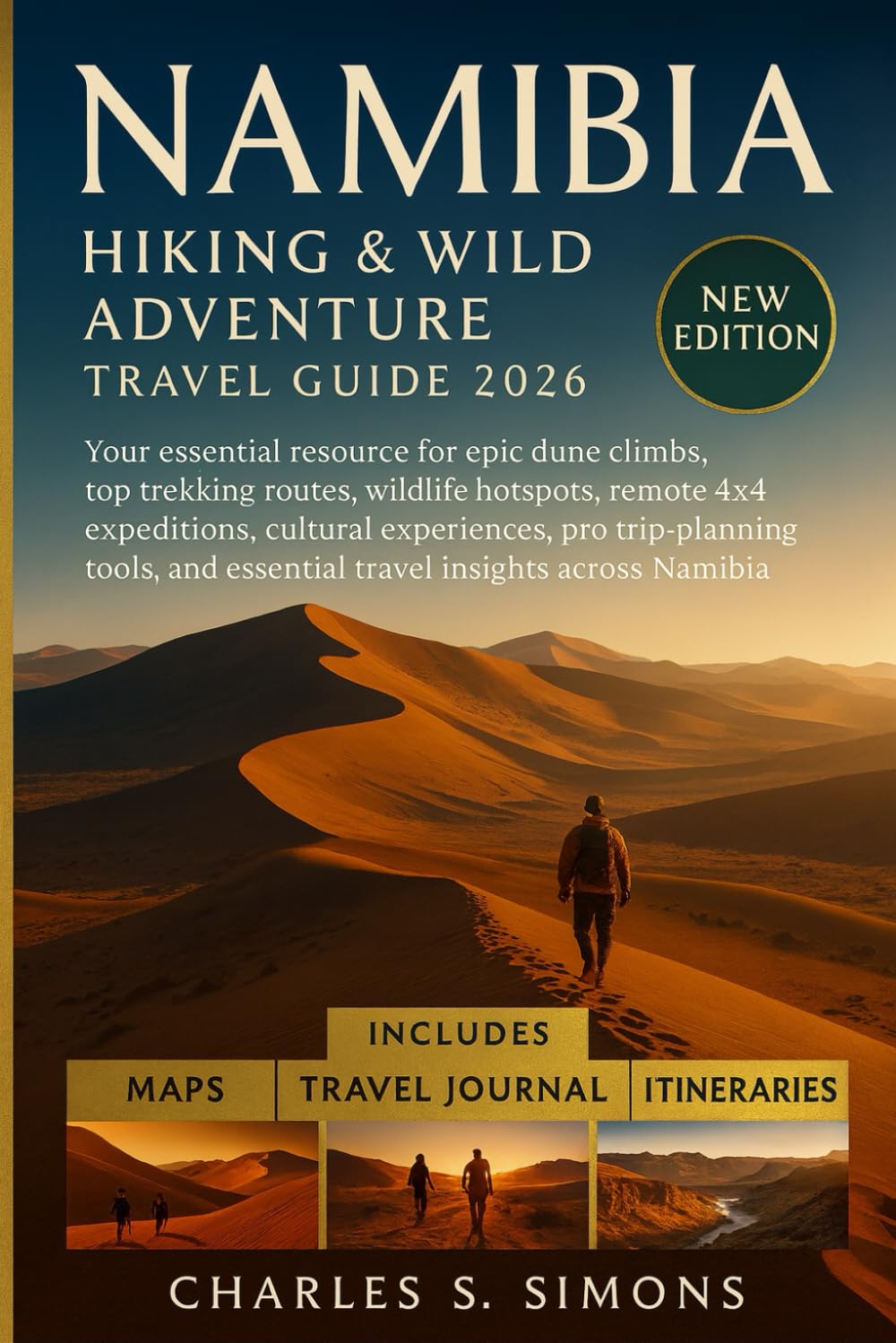 Namibia Hiking & Wild Adventure Travel Guide 2026: Your essential resource for epic dune climbs, top trekking routes, wildlife hotspots, remote 4x4 ... and essential travel insights across Namibia