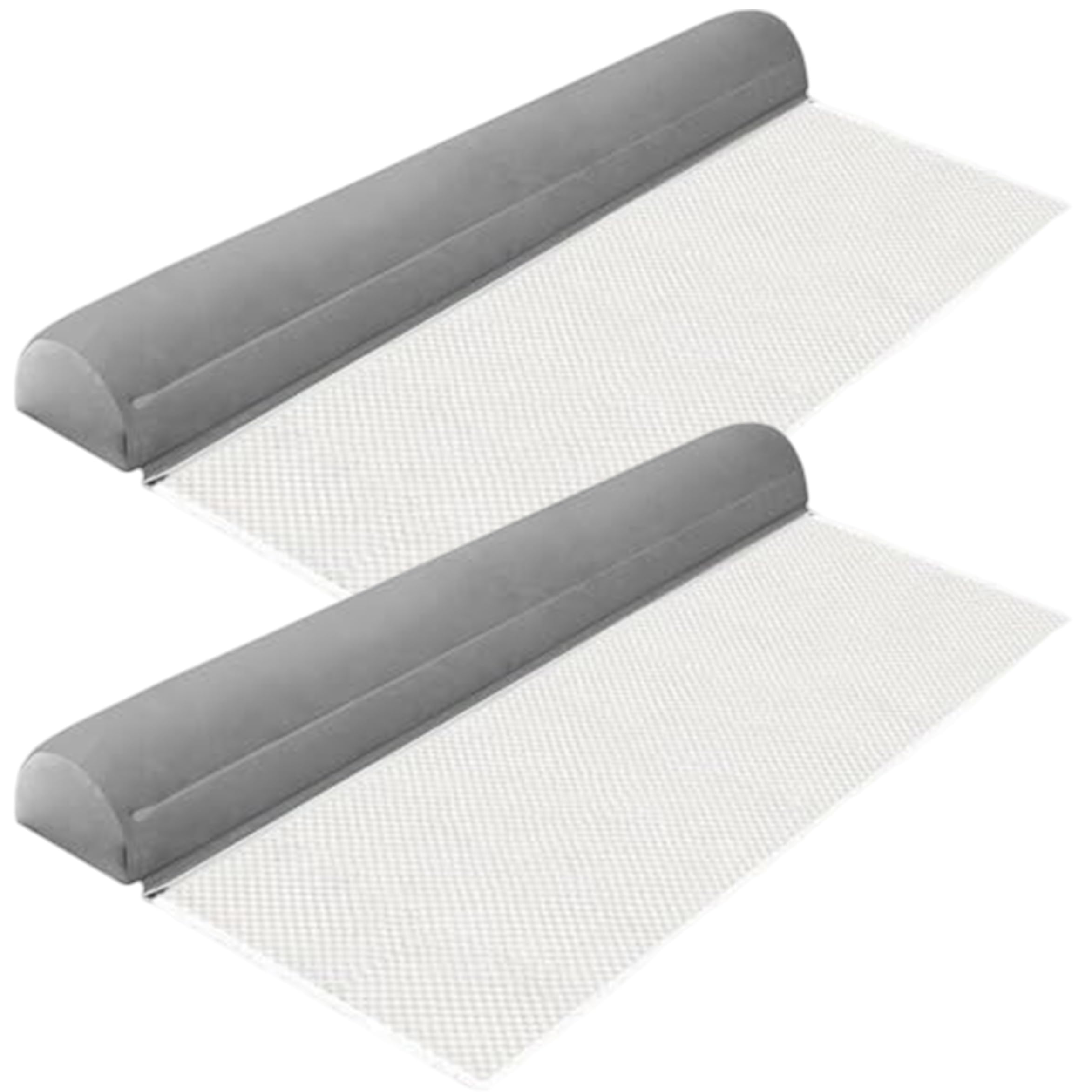 Rieles de cama inflables de 51x8x6 pulgadas lavables pack de 2 protectores portátiles
