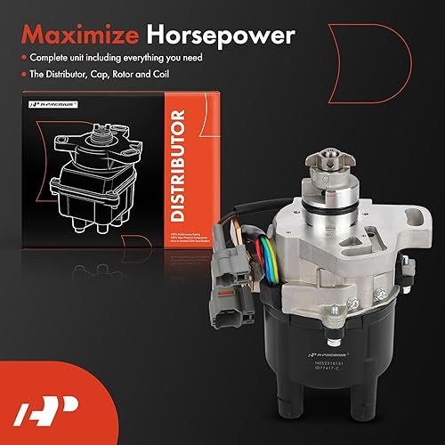 Vista 28 de A-Premium Distribuidor de encendido con tapa y rotor compatible con Toyota Camry y Lexus ES300, 1992-1993, 3.0L