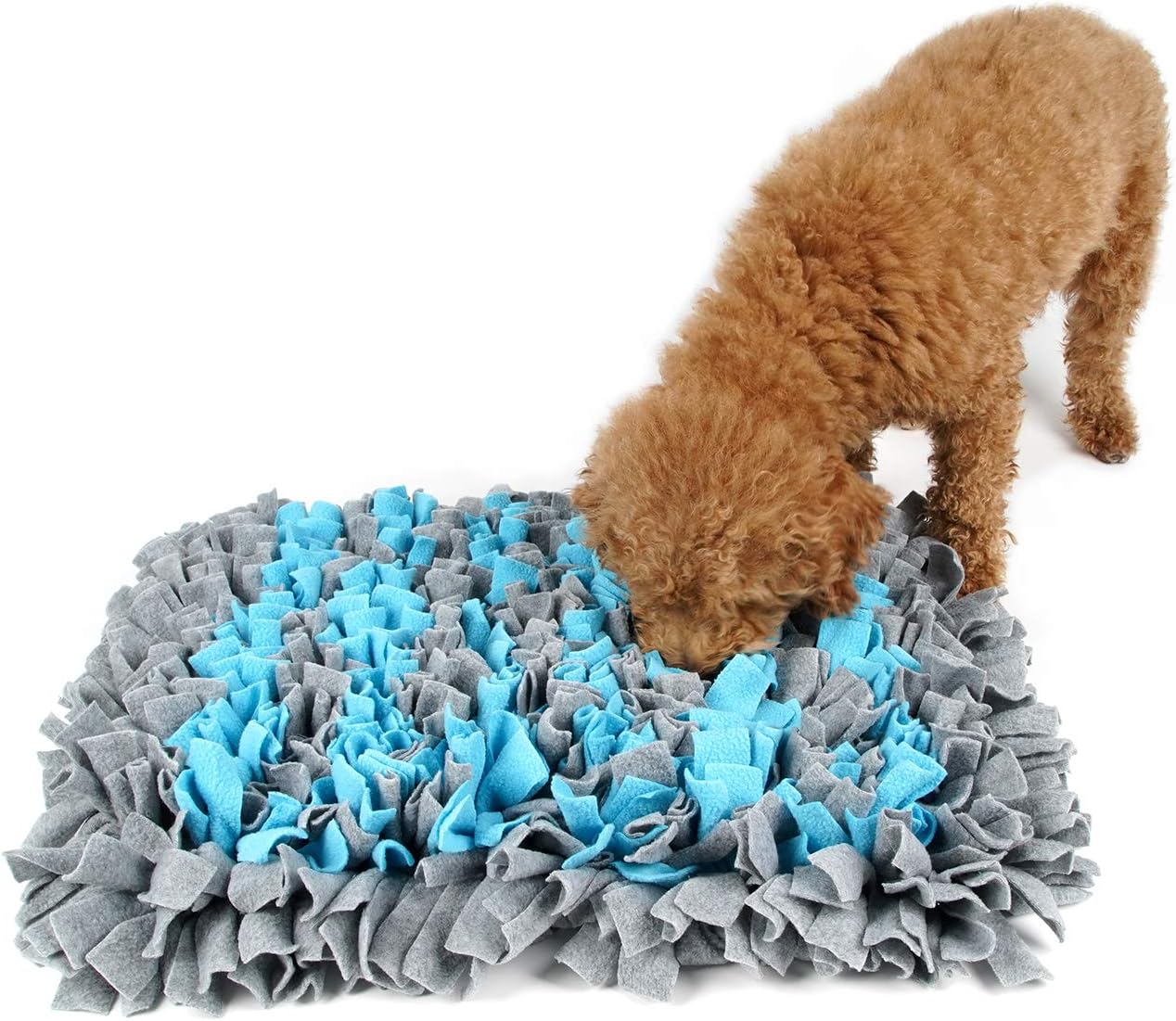 GAPZER Pet Snuffle Mat for Small Large Dogs, Interactive Nosework