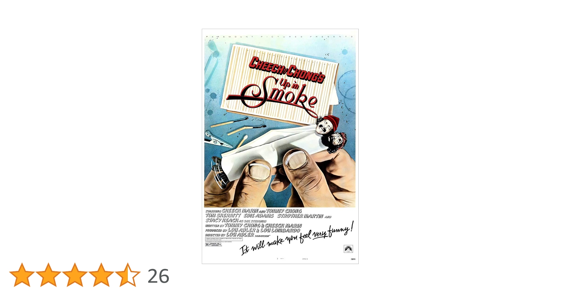-CHEECH & CHONG'S- Up in Smoke ポスター Amazon.co.jp: Up In Smoke (チーチ&チョン) 映画ポスター 24