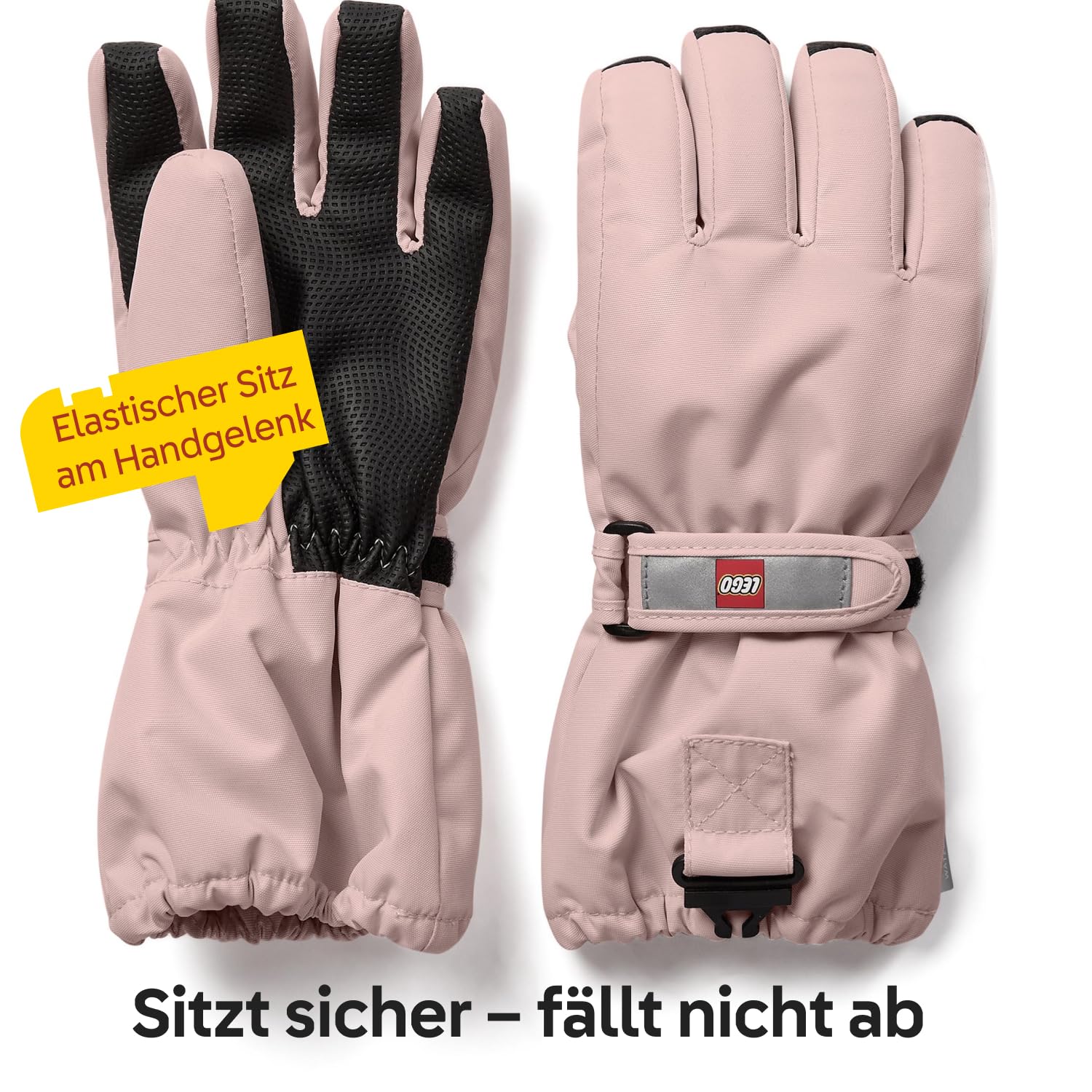 Kabooki LEGO® Handschuhe – Hellrosa – LWATLIN 700