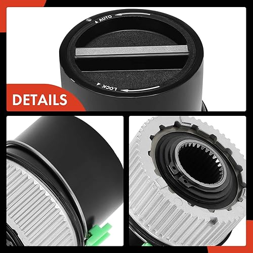 Miniatura 7 de A-Premium Actuador de cubo de bloqueo automático 4WD compatible con Ford F-250 Super Duty, F-350 Super Duty, F-450 Super Duty, F-550 Super Duty,