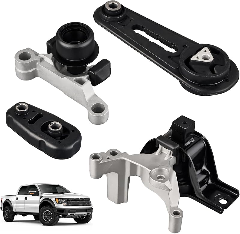 Kit com 4 suportes do motor e câmbio BDFHYK para Nissan Sentra 2007–2012 2.0L