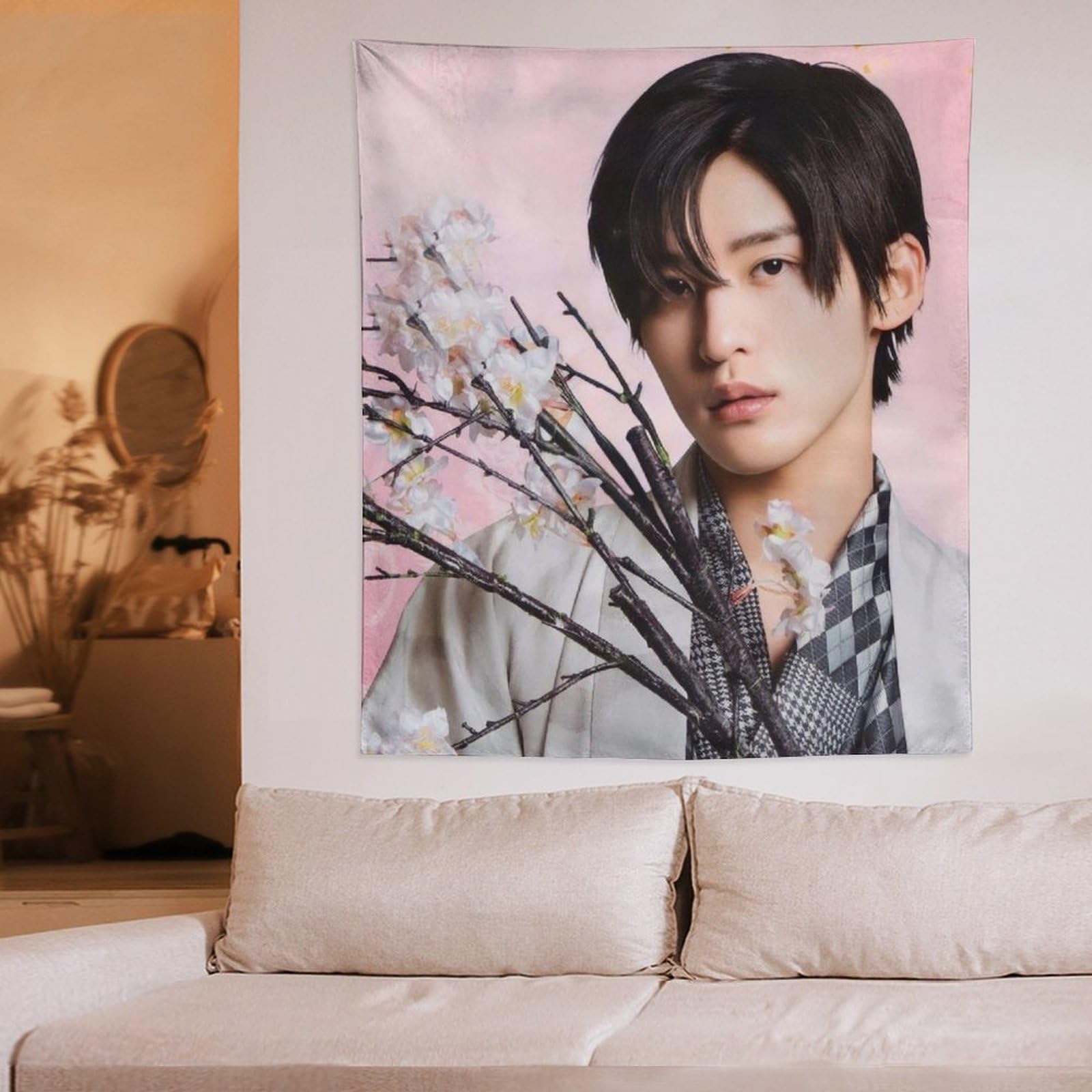 Amazon.co.jp: スノーマン 目黒蓮 タペストリー おしゃれ飾り