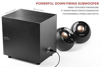 Creative サブウーファー & Boseスピーカーセット Amazon.co.jp: Creative Pebble Plus 2.1サブウーファーとファー