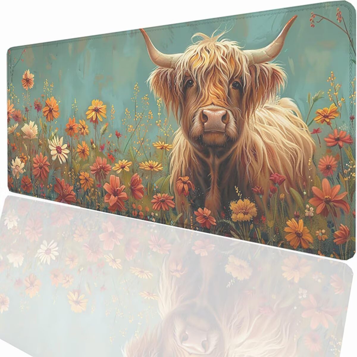 Podkładka pod mysz do gier, 1200 x 600 x 3 mm, XXL, duża, antypoślizgowa wodoodporna, rozszerzona długa klawiatura podkładka pod mysz, akcesoria biurowe, do gier, komputera, komputera zwierzęcego
