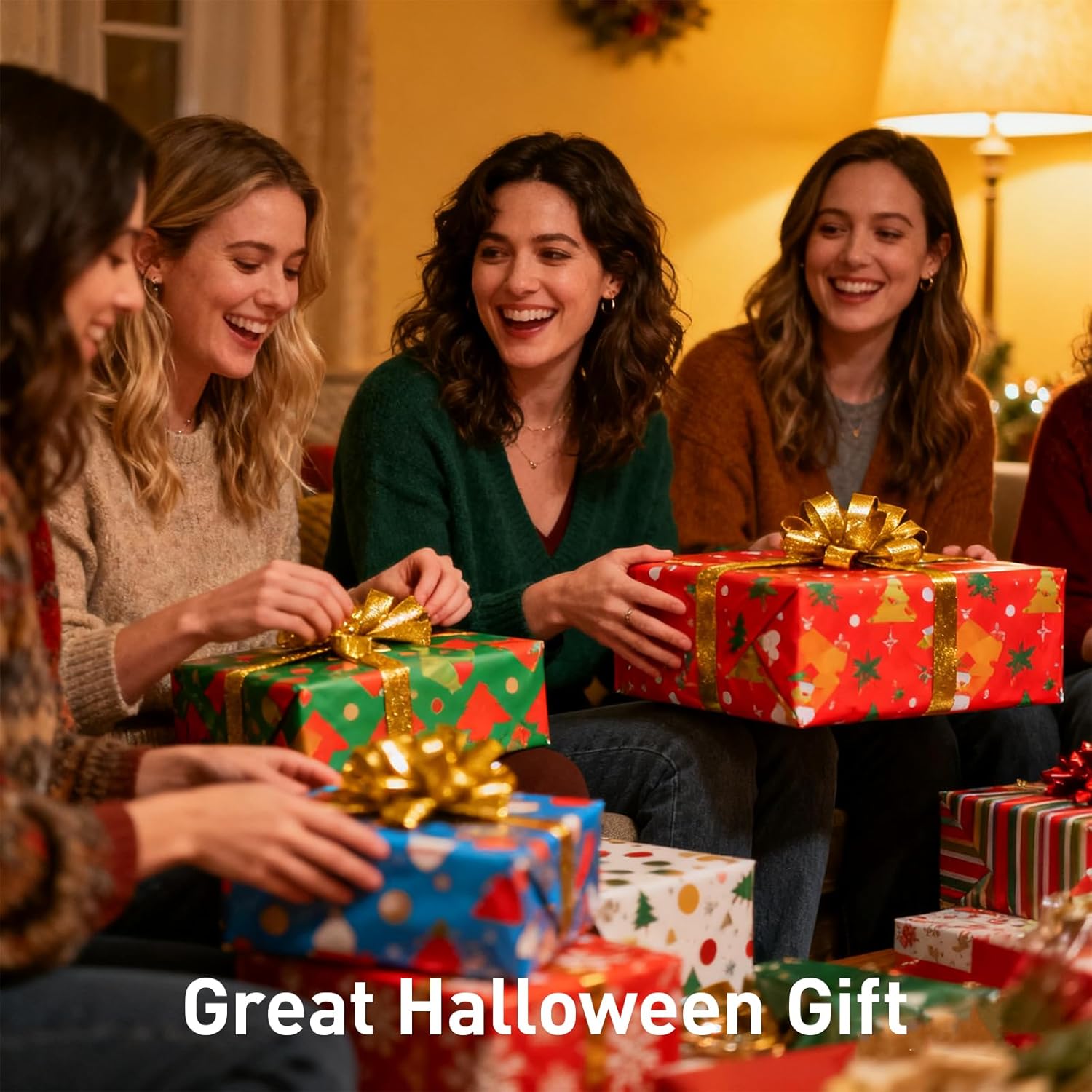 Black Cat Ears Headband with Tail and Paw Gloves - Plush Furry Cat Ear Hair Band Set for Girl Women Adult Costume Halloween Cosplay, 4PCS - Image 6