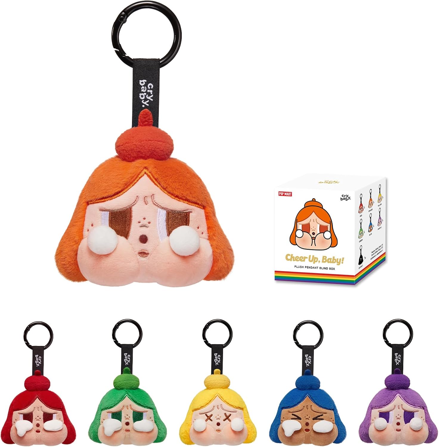 POP MART CRYBABY CHEER UP, BABY! SERIES-Plush Comoros | Ubuy