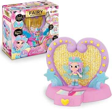 CRAZE Fairy In My Pocket Magic Catwalk Playset   Fairy Doll with 5 Accessories and Special Effects   Unicorn and Princess Toys for Girls Age 3+, Perfect Birthday Present