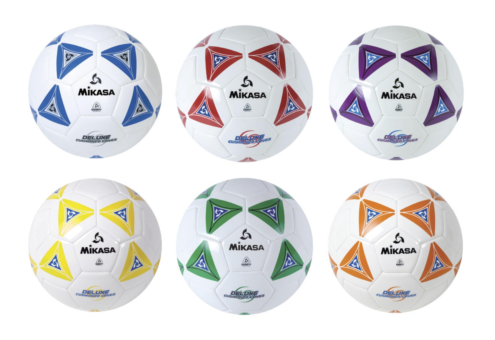 Amazon.co.jp: ミカササッカーボールセット、サイズ5、アソートカラー
