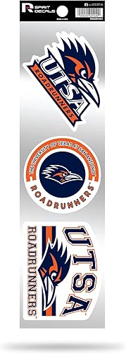 Vista 159 de Rico Industries NCAA - Juego de calcomanías retro de 3 piezas