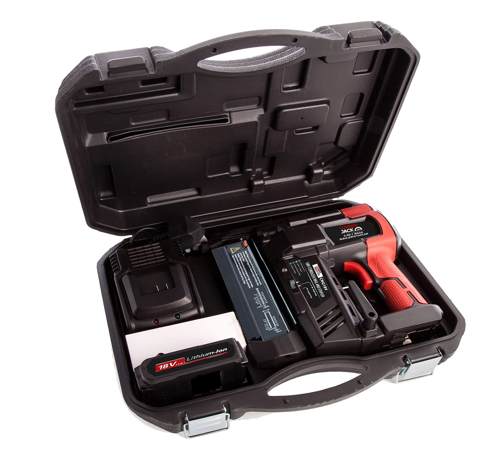 Lumberjack CNG18V Cordless Nail and Stapler Gun Buy Online in UAE at