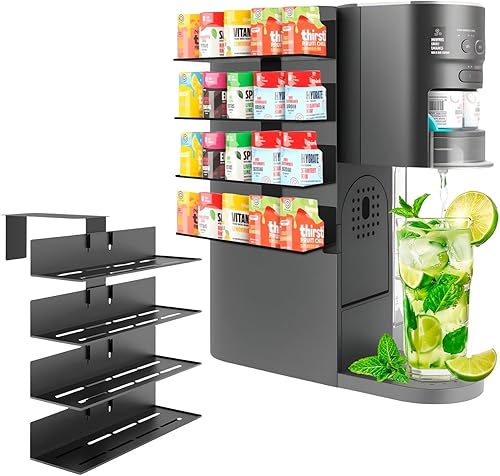 Soporte para cápsulas de sabor para Ninja Thirsti WC1001 para máquina de refrescos, estante de almacenamiento de 20 capacidades para cápsulas de