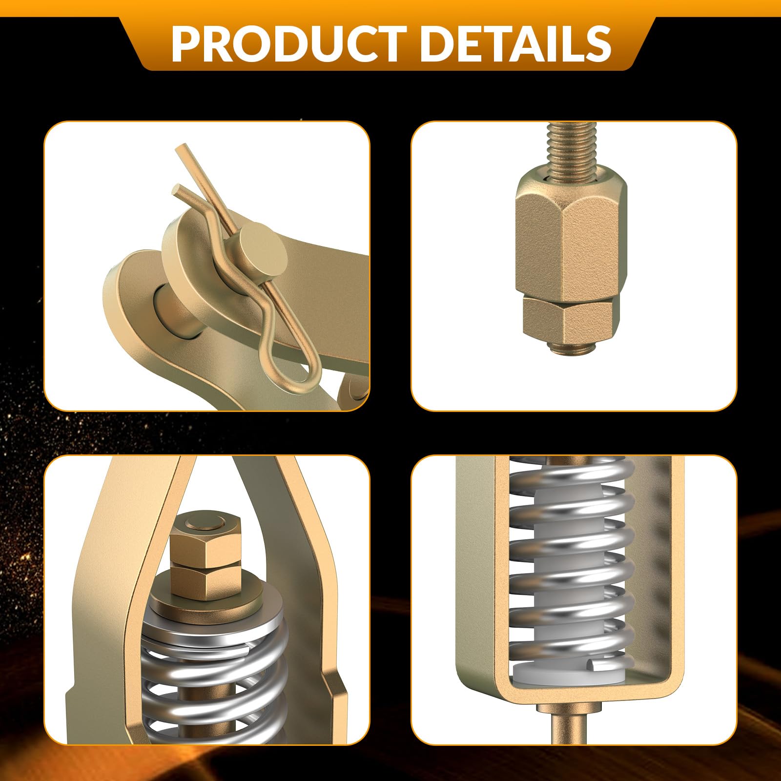 CLUBRALLY EZGO TXT Brake Compensator, Brake Compensator Assembly Kit for EZGO Medalist TXT PDS 1994-Up Gas & Electric, OEM#70272-G04, 612558
