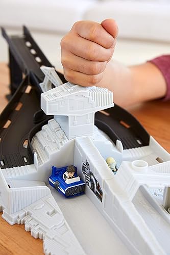 Miniatura 8 de Hot Wheels Star Wars Star Destroyer Slam & Race Launcher, set de juego