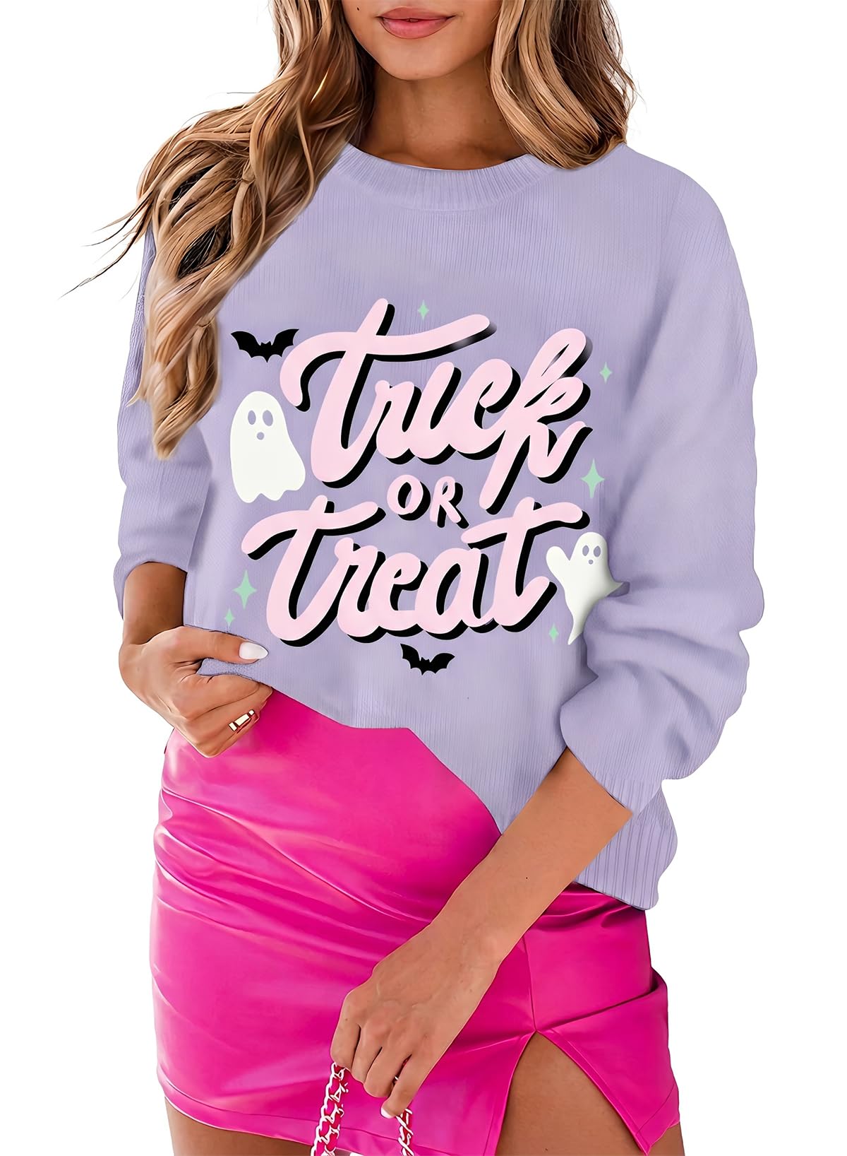 MARZXIN Women Sweater Merry Christmas Pullover Halloween Sweatshirts Tops