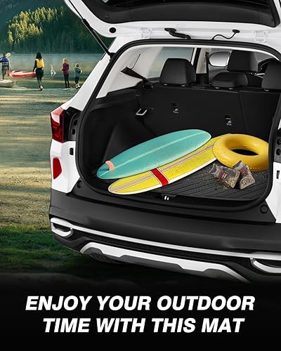 Vista 52 de Powerty Alfombrilla de maletero para Honda Pilot 2016-2021 2022, alfombrillas de carga TPE para todo tipo de clima, forro de carga para asiento