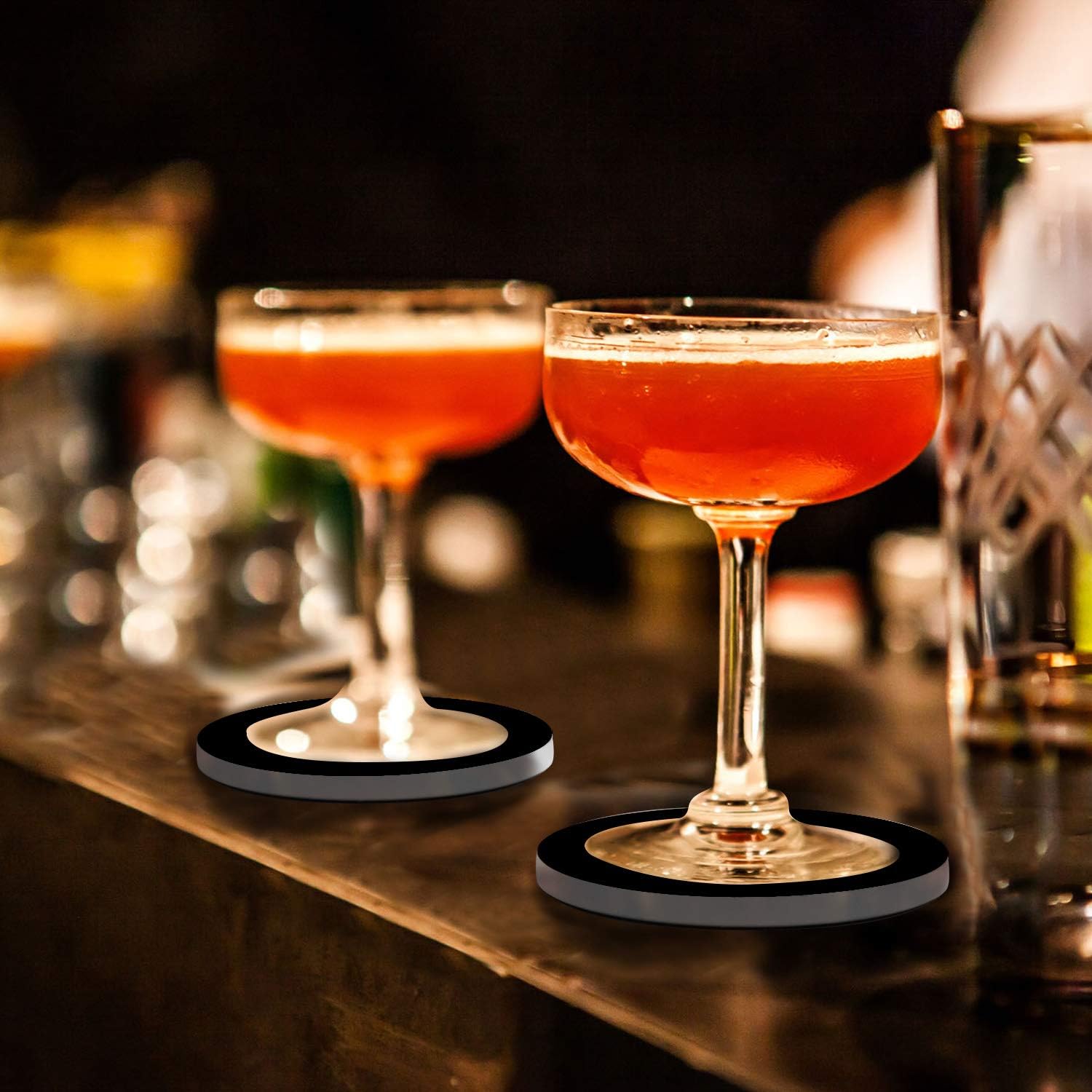 Suреr Brаndѕ Drink Coasters Absorbent Natural Ceramic Stone Bar Coasters Set of 6 - Cool Shark Animal Pattern Black Cup Mat with Cork Backing, Housewarming Gifts for Home Kitchen Decorations Buу 1 gеt 1 Drink Coasters Absorbent Natural Ceramic Stone Bar Coasters Set of 6 - Cool Shark Animal Pattern Black Cup Mat with Cork Backing, Housewarming Gifts for Home Kitchen Decorations