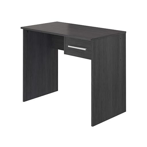 Movian Inari One-Drawer Desk Dark Grey