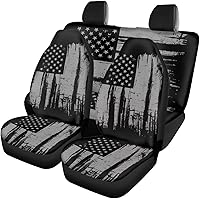 Vista 16 de Fundas de asiento de automóvil con diseño de girasol para SUV, camión, camioneta, caballo azteca, funda de asiento delantero y trasero, accesorios