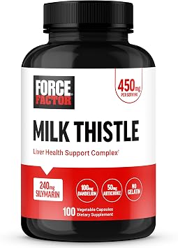 Force Factor Milk Thistle Liver Support Formula