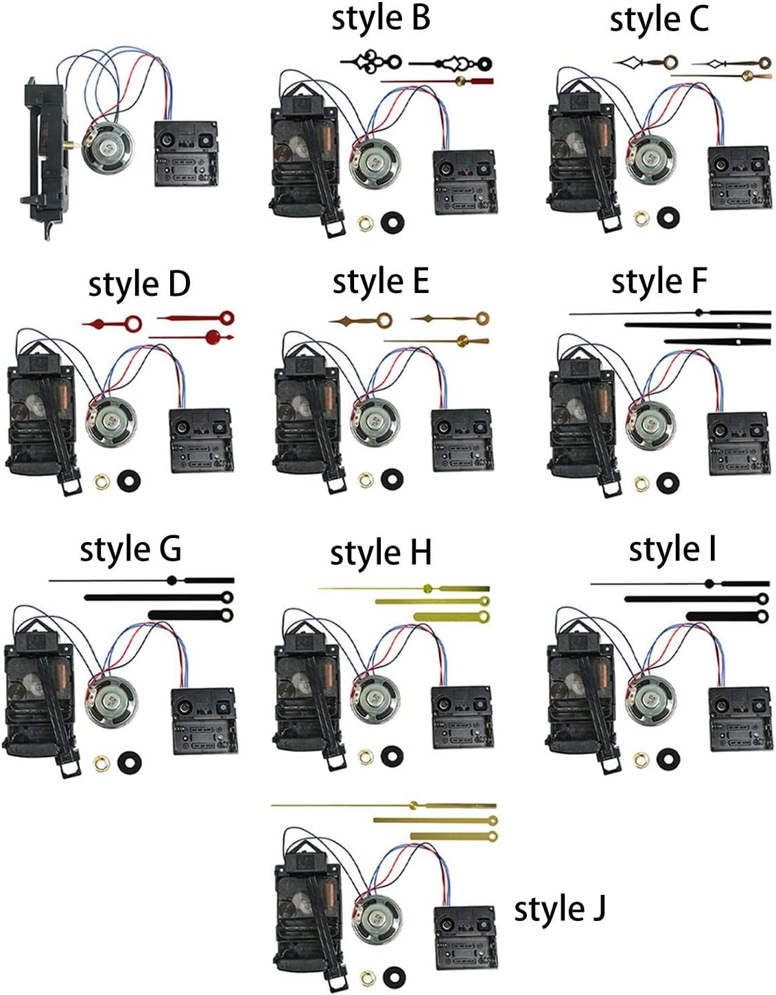 BNF®Pendulum Clock Movement DIY Replacement Chime Music Box No Hands|Home & Garden | Home Decor| Clocks