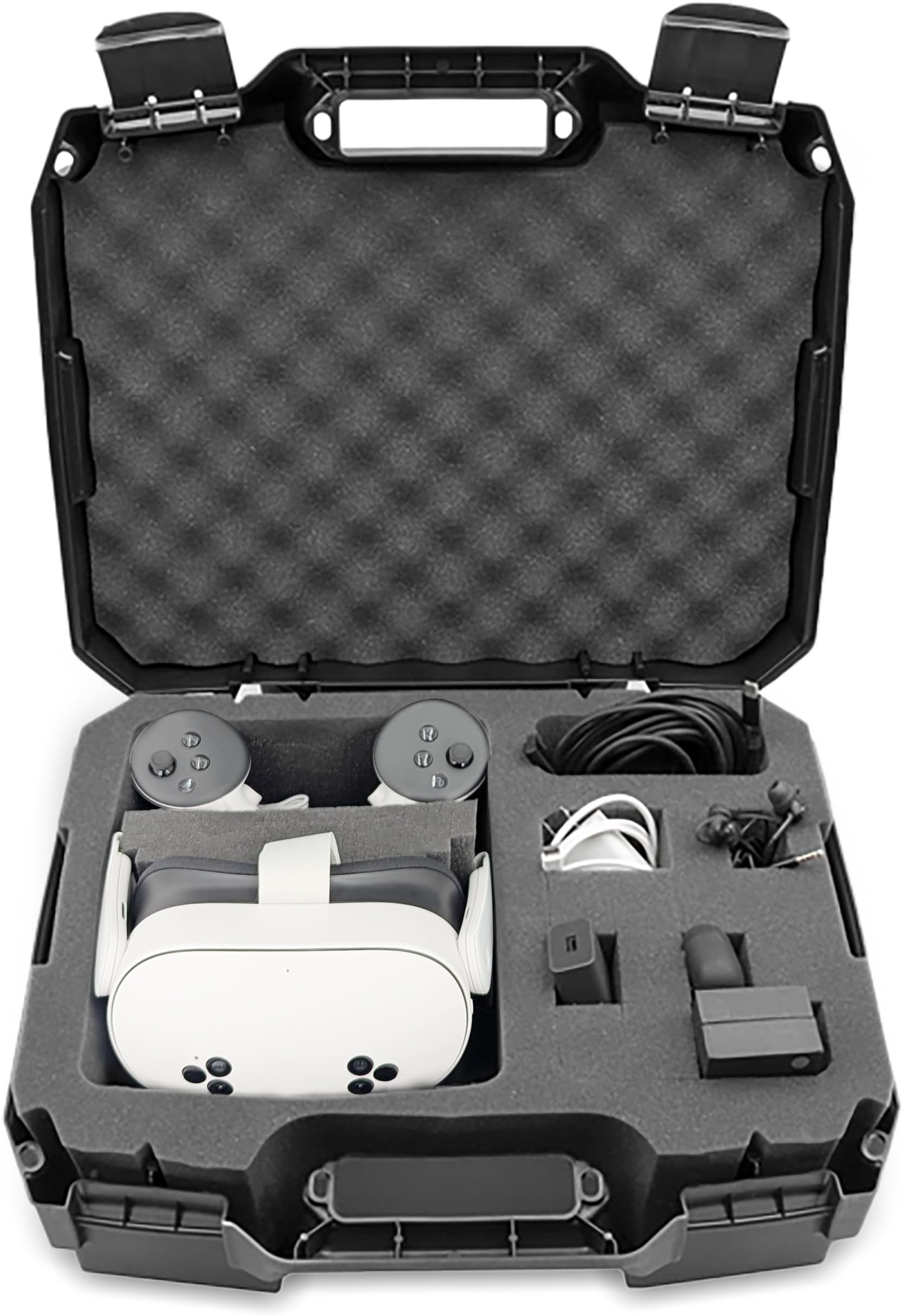 CASEMATIX Pre-Configured Travel Case Compatible with Quest 3