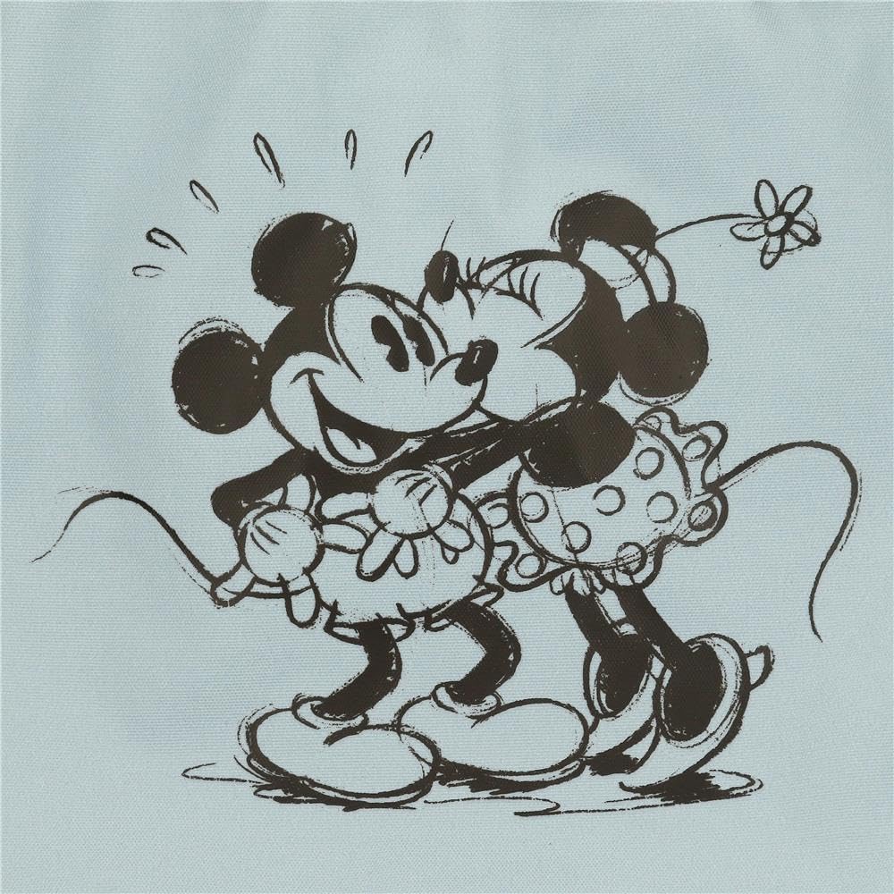 Disney Joumma Bags Mickey & Minnie Kisses zaino per bambini, zaino per la scuola, in poliestere, blu e rosa, Spallacci larghi, ergonomici e imbottiti, con pompon decorativo