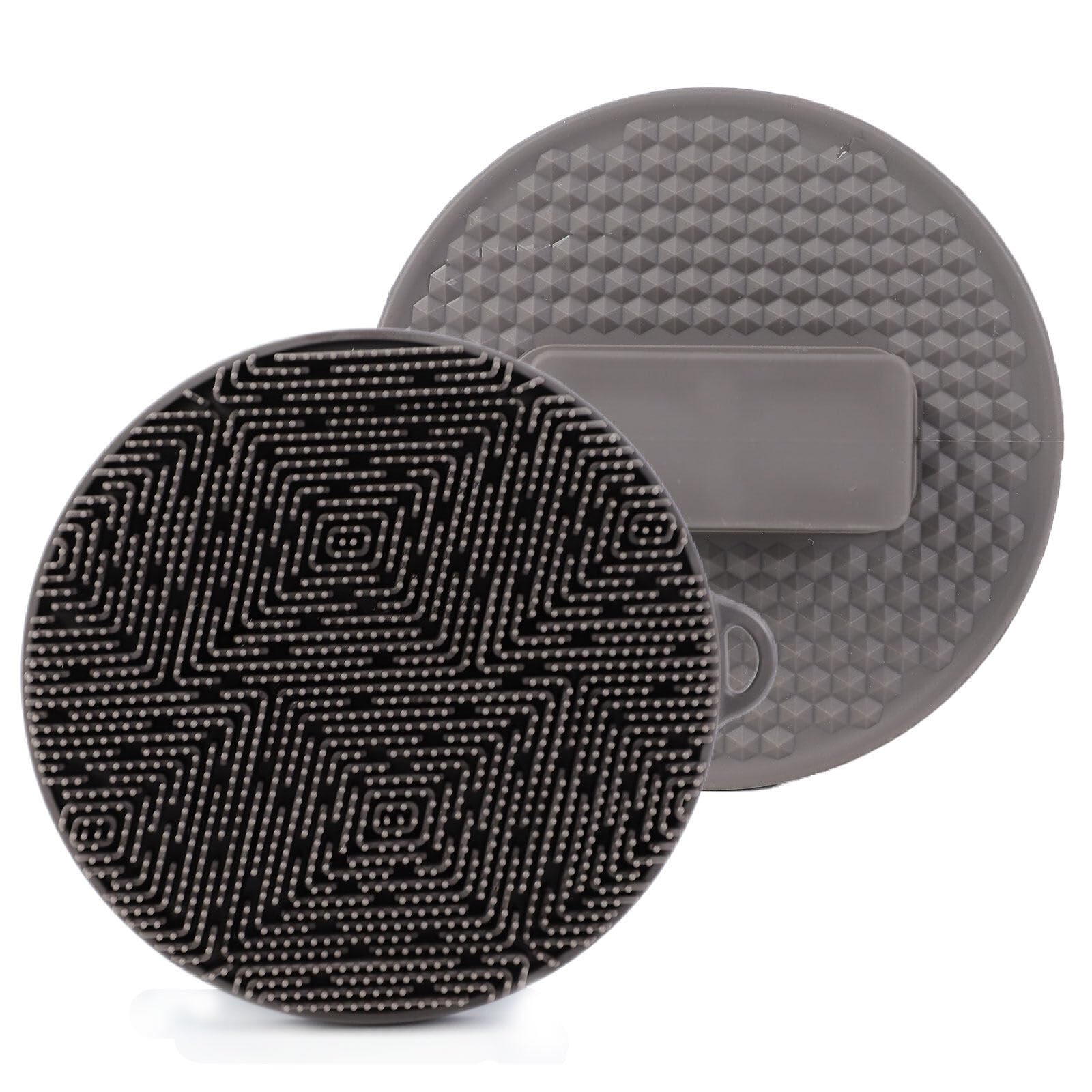 Mecmbj cepillo exfoliante corporal, cepillo corporal silicona, exfoliante suave para masaje corporal, cerdas cóncavas y convexas para una limpieza profunda, cepillo baño corporal para mujeres hombres