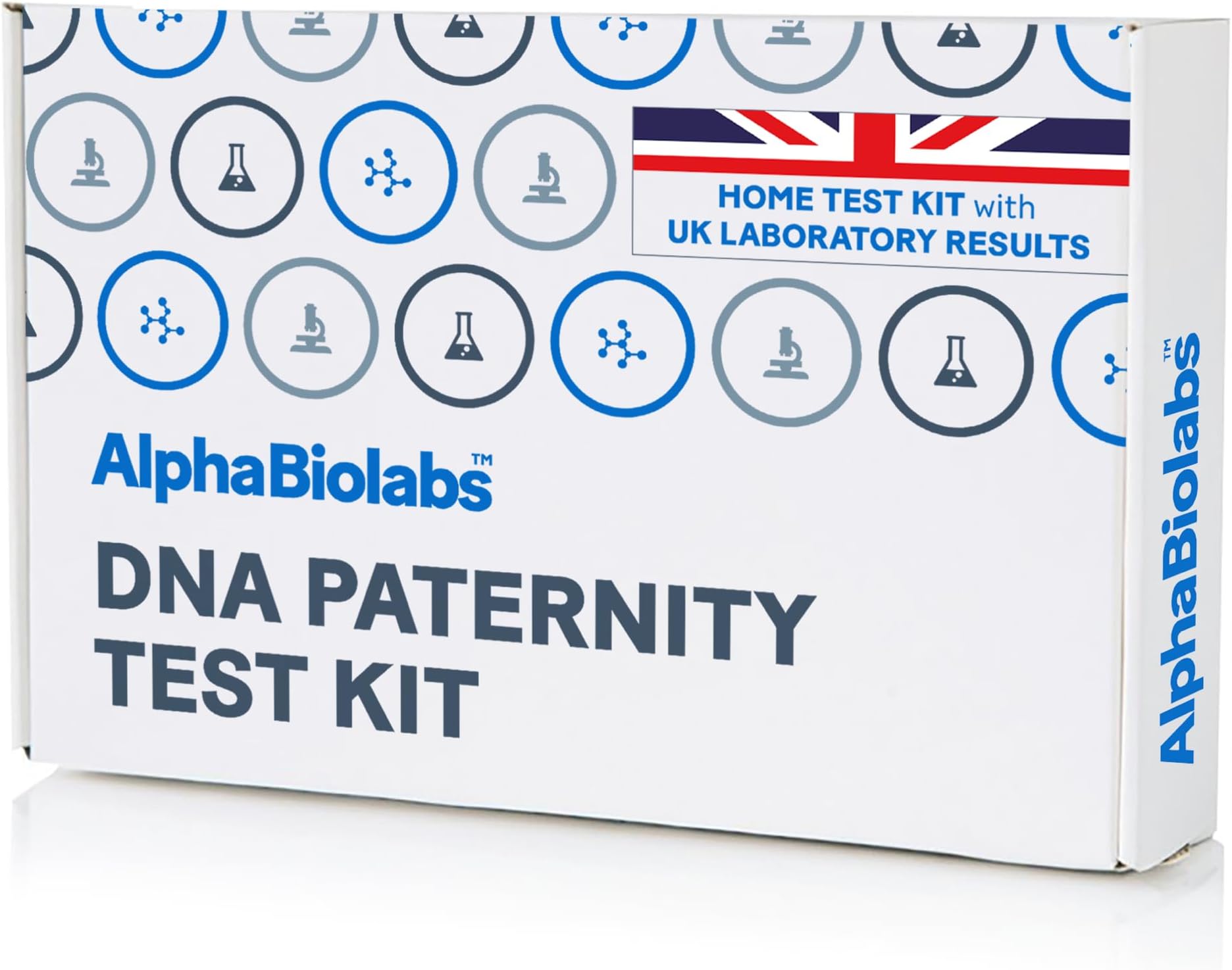 DNA Paternity Test Kit - 100% Accurate - UK Laboratory - Up to 25 Loci - Fast Next Day Results