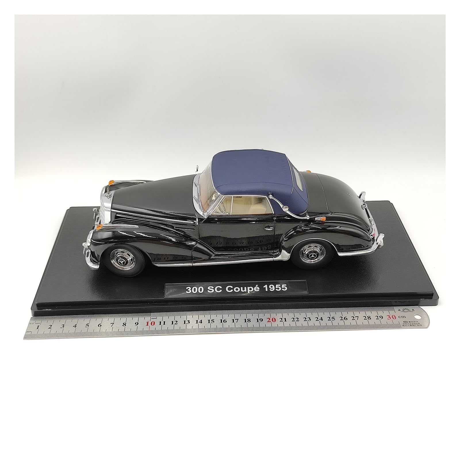 Auto In Miniatura 1 18 Per 300 SC Coupé 1955 Soft Beautiful Vintage Alloy Car Model Veicoli Pressofusi Da Collezione