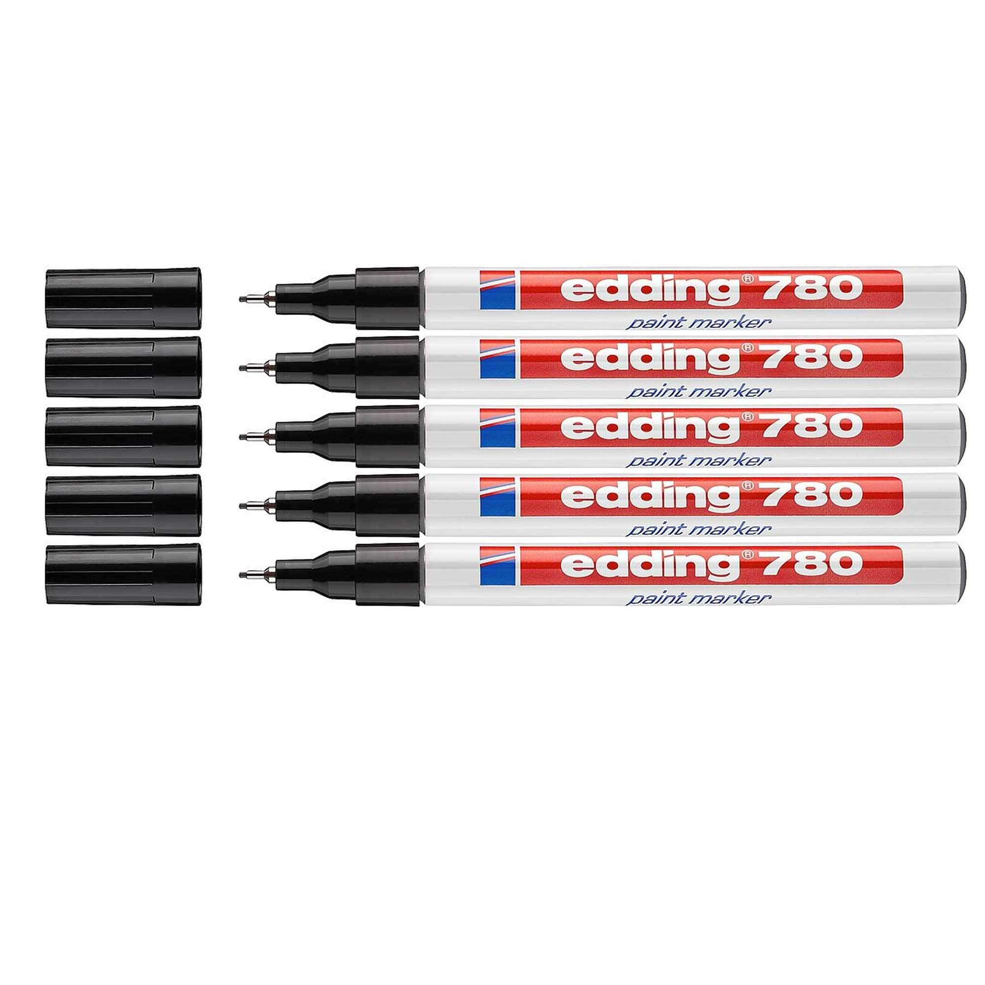 Creative 780 Gloss Paint Pen Marker 0.8 mm Black PCK/5ST