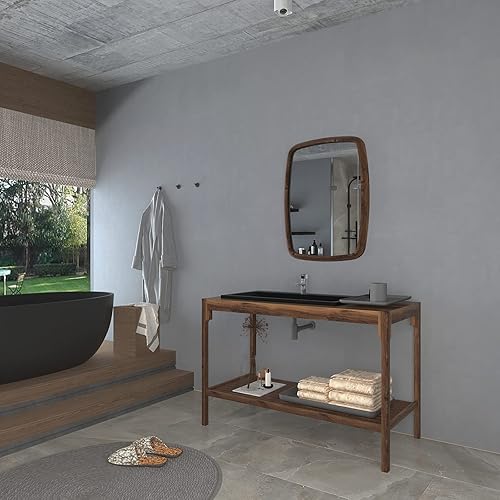 Miniatura 2 de Película de vinilo gruesa de 24 x 197 pulgadas, color gris puro, despegar y pegar, extraíble, impermeable, papel de contacto para encimera, papel