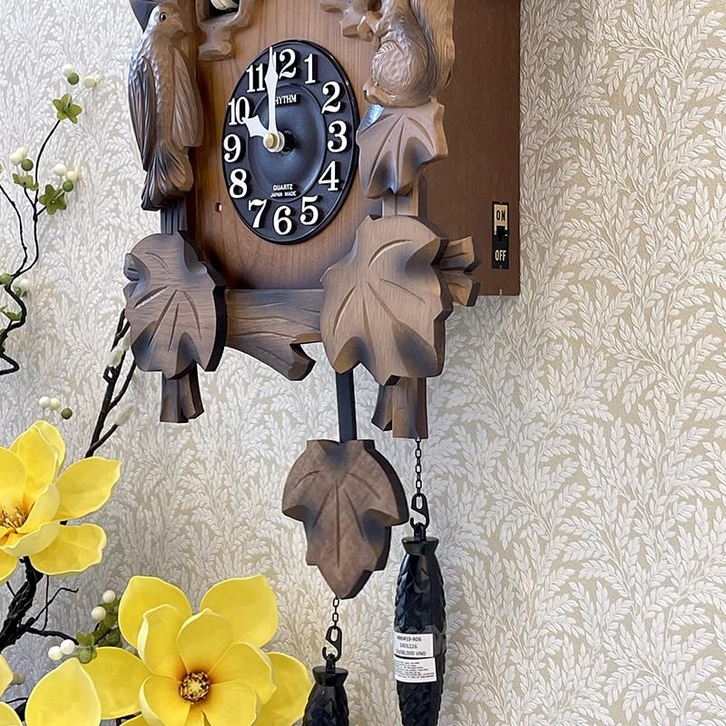 Buy Rhythm Cuckoo Clock Auto Sensor Night Shut-Off, Bird Chirping