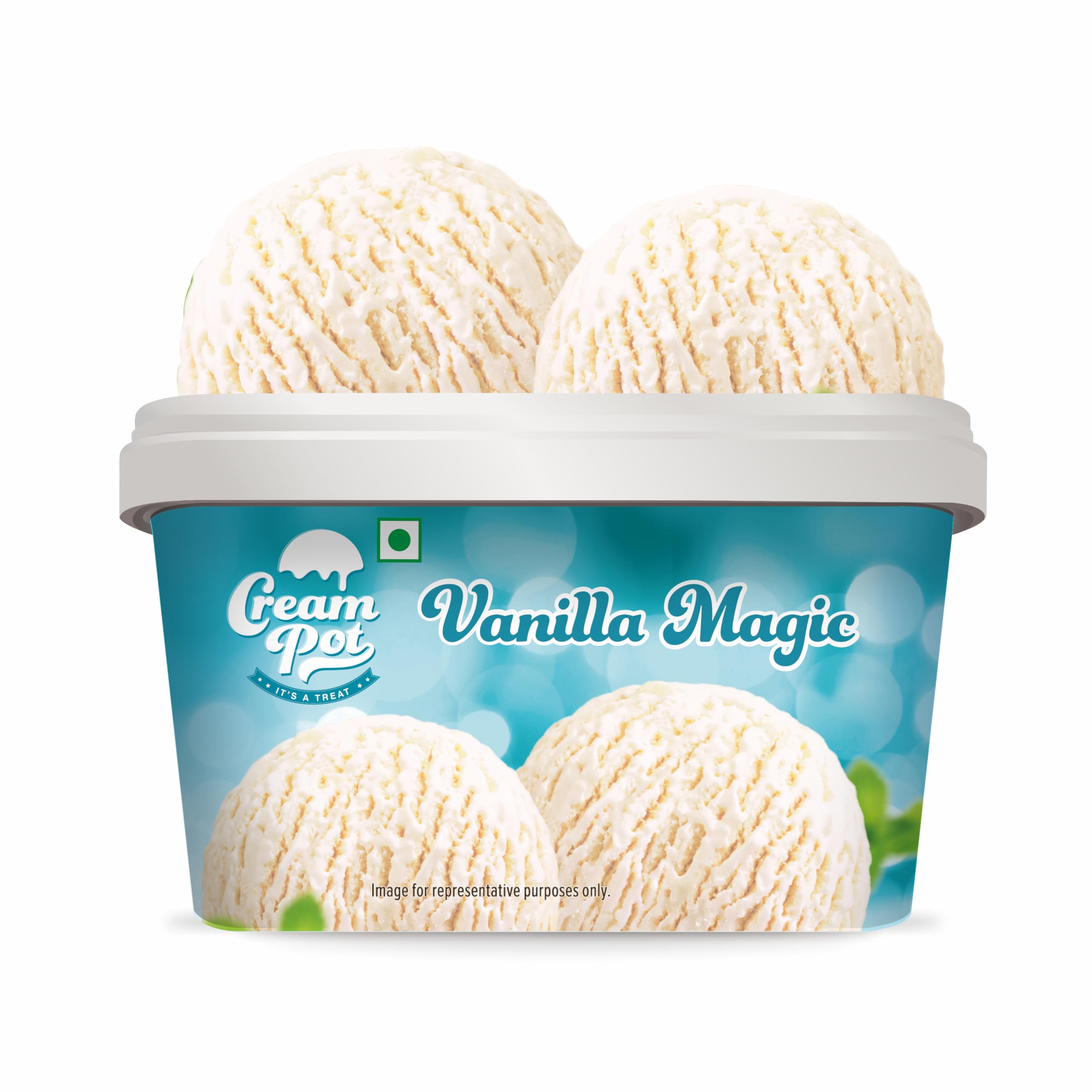 CreamPot Vanilla, 1Ltr