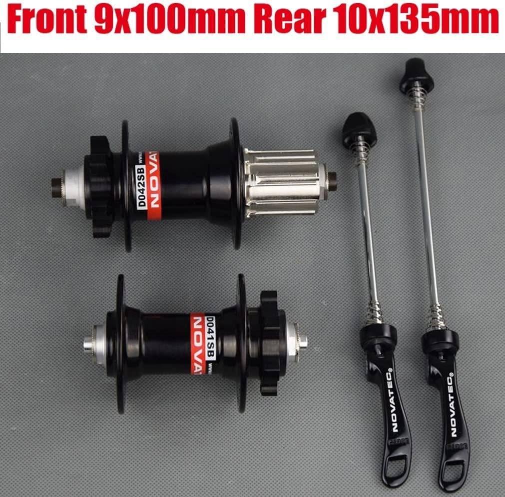 Mozzi Con Cuscinetti Set Mozzi Per MTB - Anteriore E Posteriore Con Sgancio Rapido 32/36 Fori Sgancio Rapido Mozzi