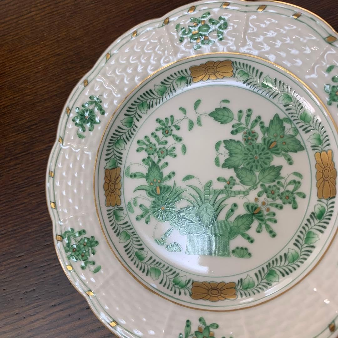 保管ヘレ ンド インドの華 ミニプレート 12.5cm 保管ヘレンド インドの