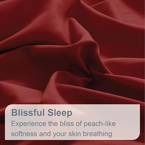 Miniatura 4 de Swift Home Juego de sábanas de microfibra Full de 6 piezas (incluye 2 fundas de almohada adicionales), ultrasuave cepillado - extremadamente