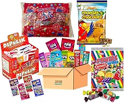 Kit Doces Pirulito Bala Chiclete Fini Moeda Chocolate Festa