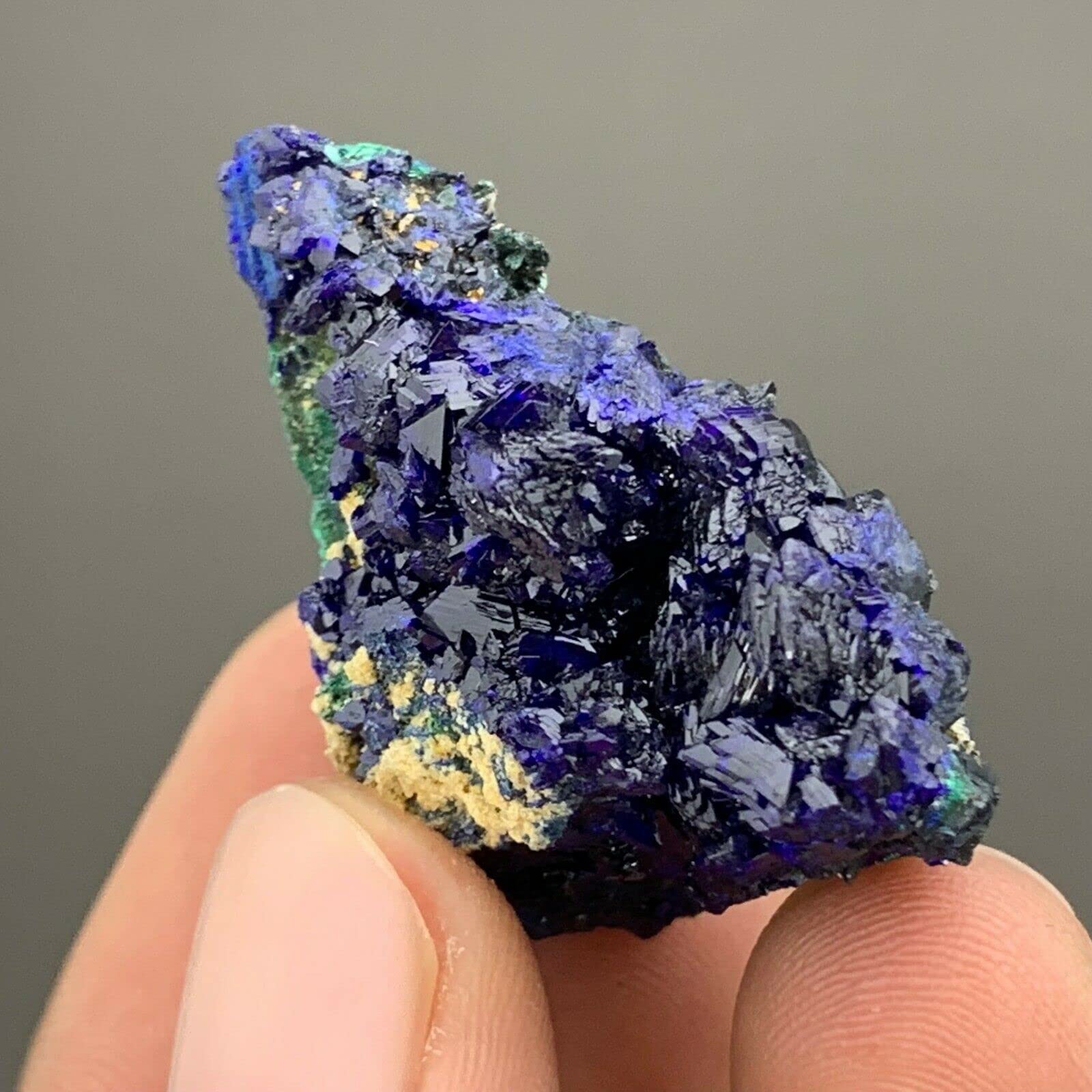 Spécimens naturels de cristallins d'azurite/Malachite de Chine Y4 xingyong