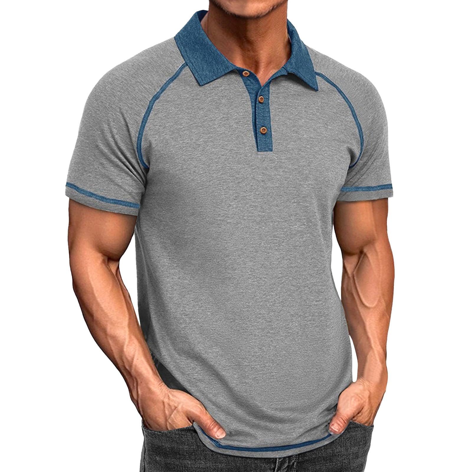 Chemise décontractée boutonnée à manches courtes légère et fluide - 8